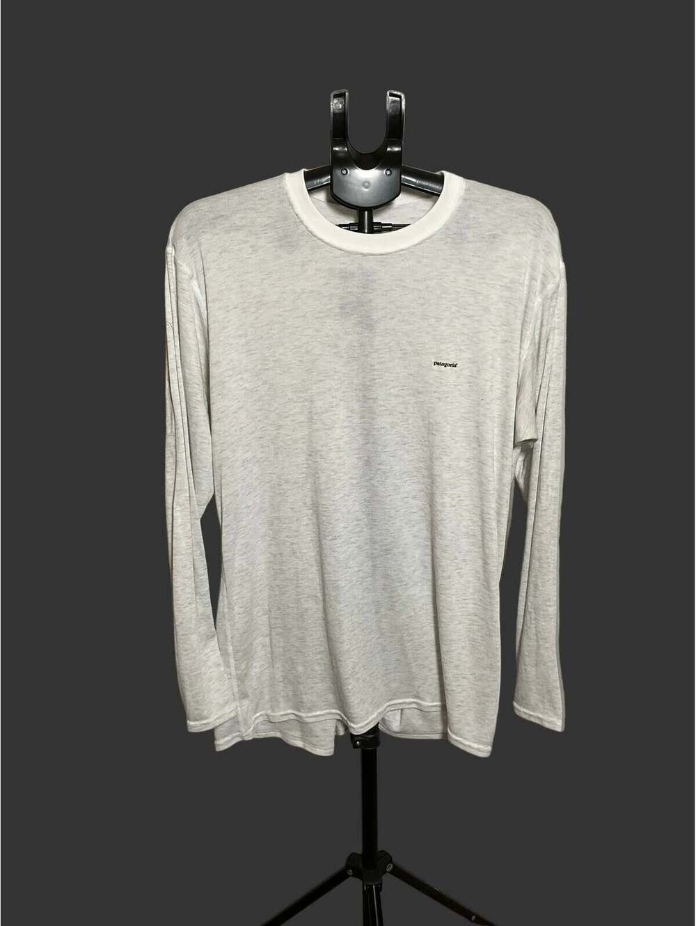 Patagonia Capilene Long Sleeve Base Layer Shirt Size XXL Gray Heather